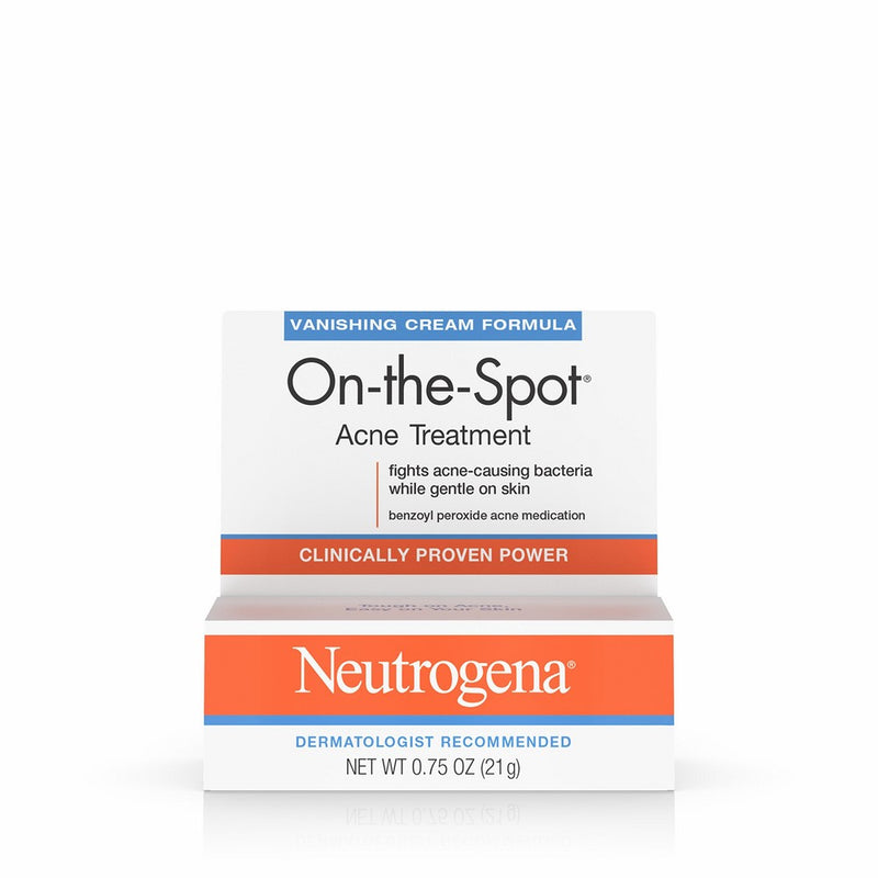 Neutrogena On-The-Spot Acne Treatment With Benzoyl Peroxide, 0.75 Oz. (Pack of 6)