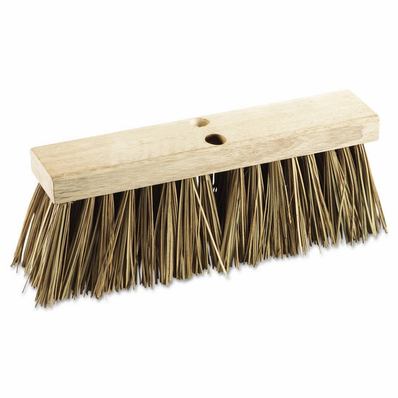 Boardwalk 71160 Street Broom Head, 16" Wide, Palmyra Bristles