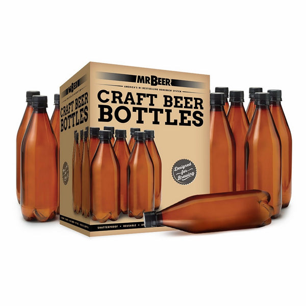 Mr. Beer 740ml Deluxe Homebrewing 2 Gallon Beer Bottling Set