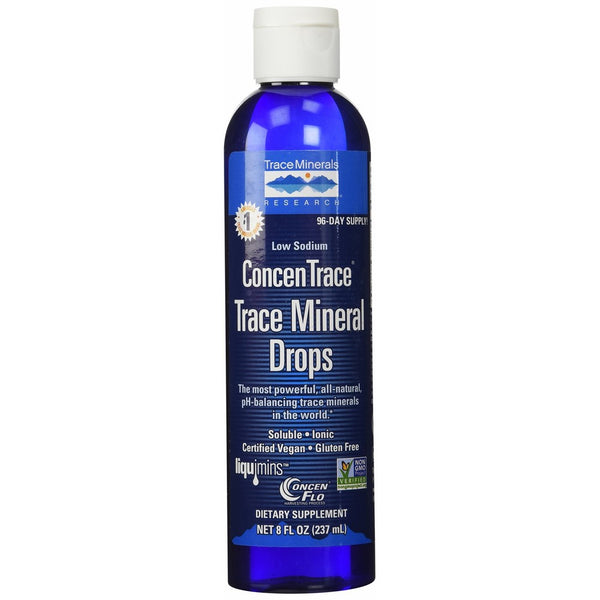 Trace Minerals Research - Concentrace Trace Mineral Drops, 8 fl oz liquid (Pack of 2)