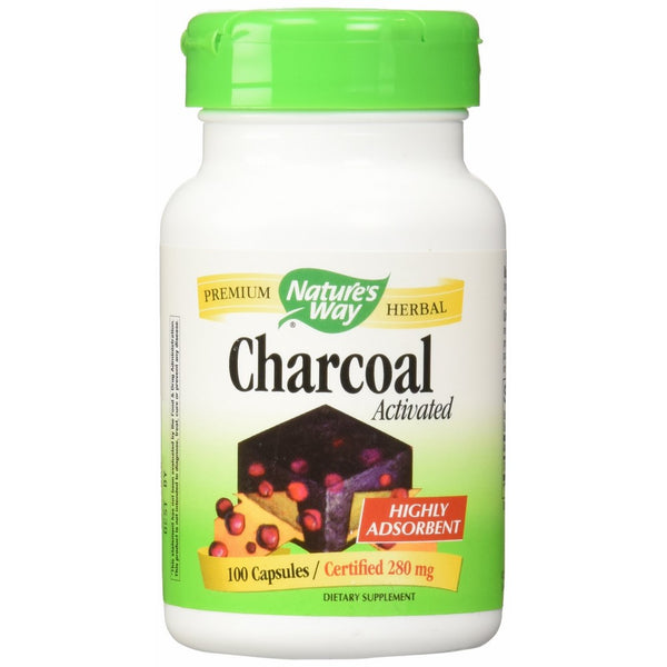 Charcoal - Activated 100 Capsules X 2