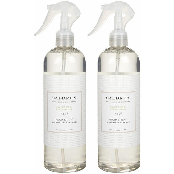 Caldrea Linen & Room Spray - Sweet Pea - 16 oz - 2 pk