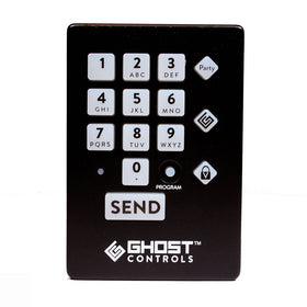 Ghost Controls AXWK Premium Wireless Keypad for Automatic Driveway Gate Opener Systems