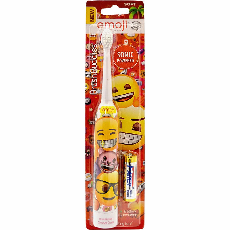 Brush Buddies Emoji Sonic Powered Toothbrush