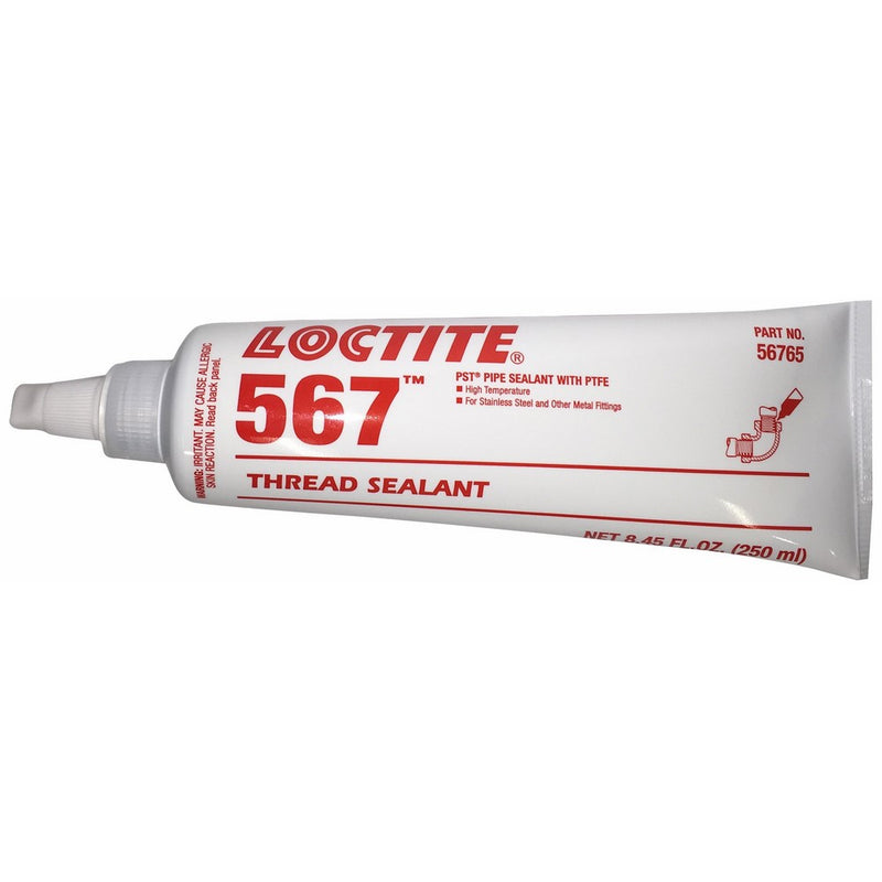 Loctite 567 442-56765 250ml PST Thread Sealant, High Temperature, White Color