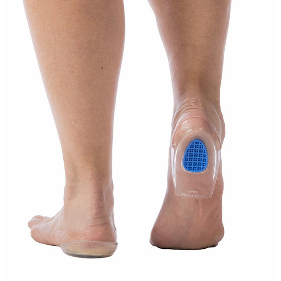 TuliGEL Polar Bears - Dual Density Gel Heel Cups Developed Specifically for Heel Spurs (Regular, Ladies)