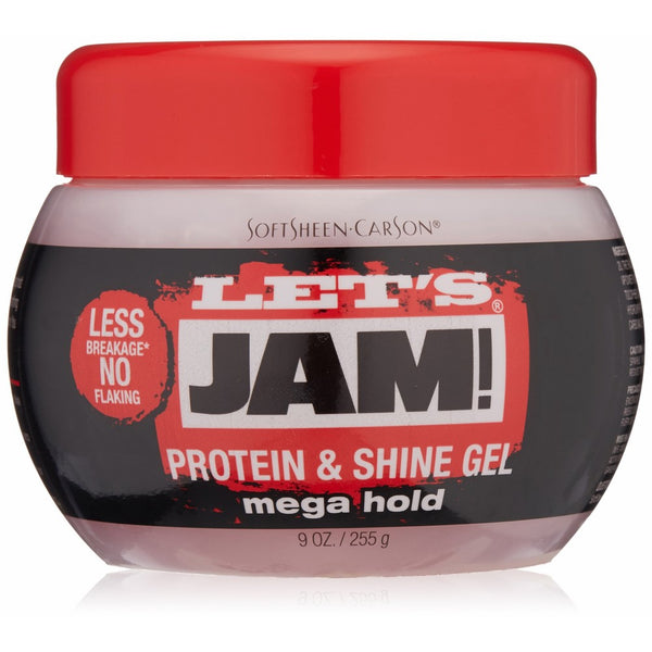 SoftSheen-Carson Let's Jam! Mega Hold Protein & Shine Gel - Mega Hold, 9 oz