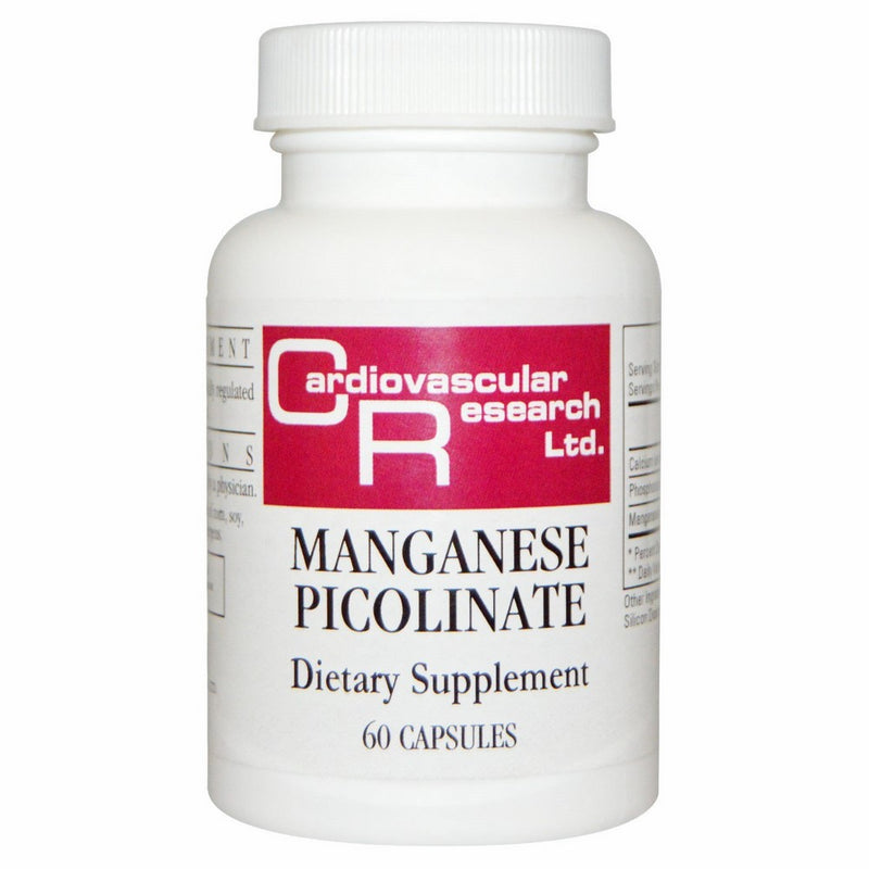 Cardiovascular Research Ltd Manganese Picolinate 60 Capsules