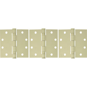 Hager 1279B00450045P000N Architectural Hinge, 4.5"x4.5", USP NRP Finish (Pack of 3)