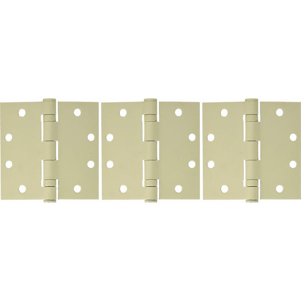 Hager 1279B00450045P000N Architectural Hinge, 4.5"x4.5", USP NRP Finish (Pack of 3)