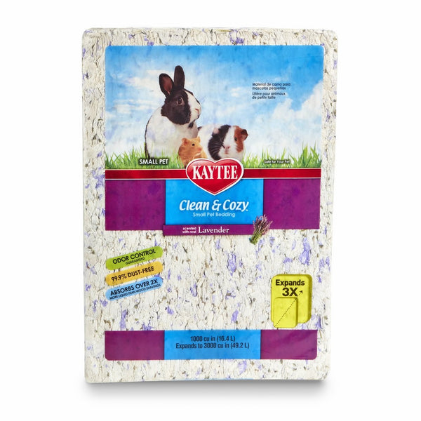 Kaytee Clean & Cozy Lavender Bedding, 1000 Cubic Inch