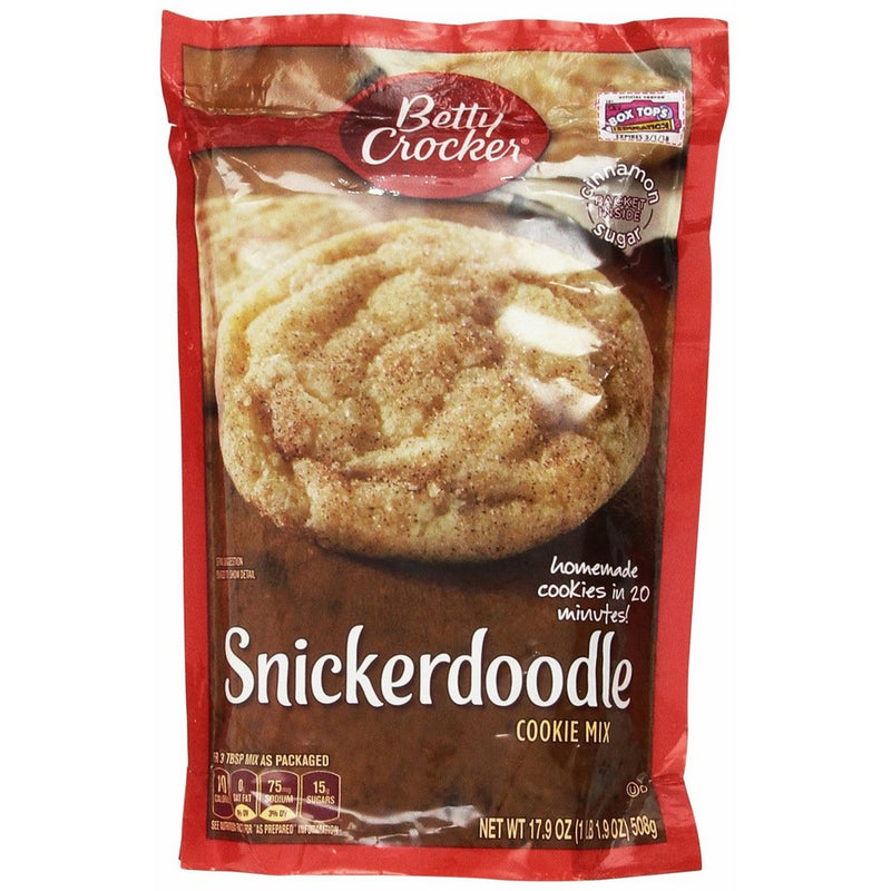 Betty Crocker Snickerdoodle Cookie Mix 17.9 Oz (Pack of 2)