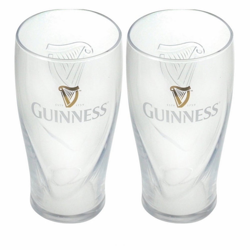 Guinness Gravity Pint Glass (2 Pack)