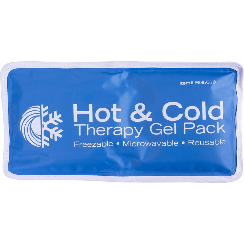 Roscoe Hot & Cold Reusable Gel Pack (5" x 10"), Reusable, Microwaveable Hot/Cold Pack, for Treating Injuries with Hot or Cold Therapy