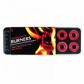 Spitfire Burner Skateboard Bearings One Size Red