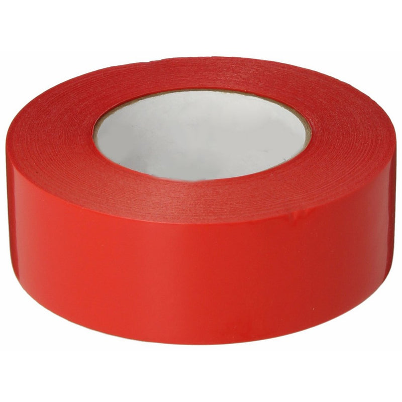 Polyken 827 Polyethylene Film Premium Grade Multi-Purpose Tape, 55m Length x 48mm width, Red