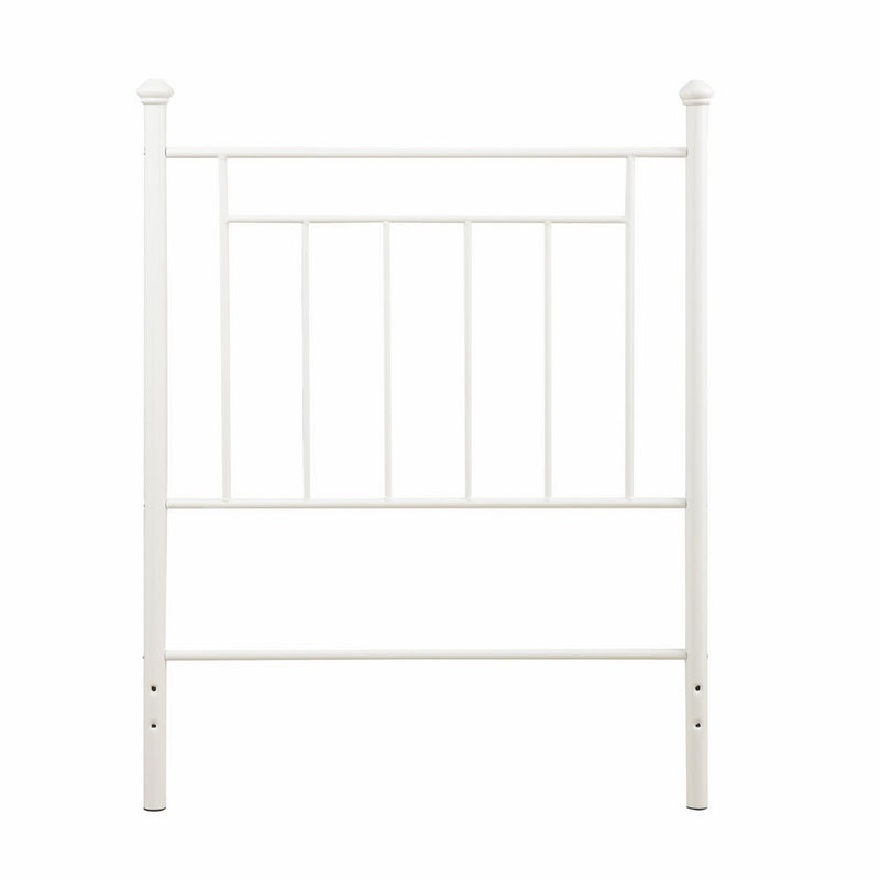 Dorel Living Metal Headboard, Twin, White