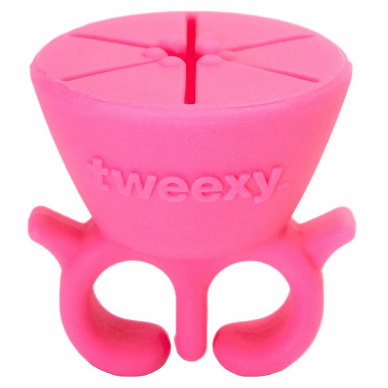 tweexy The Wearable Nail Polish Holder, Bonbon Pink