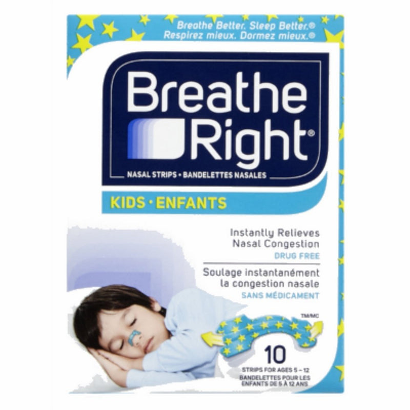 Glaxo Smithkline Consumer Breathe Right Kids Nasal Strips (10 strips per box)