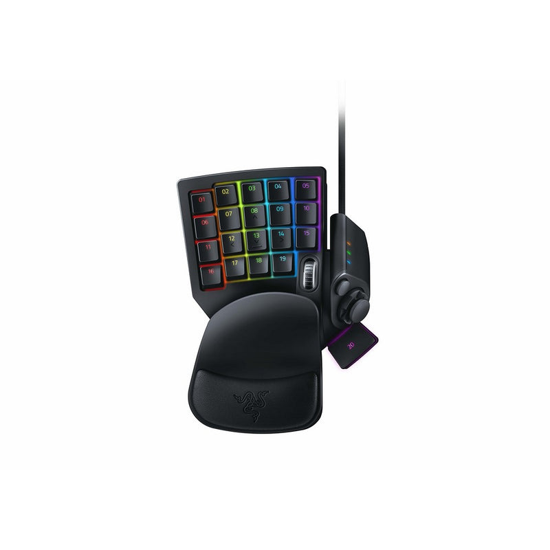 Razer Tartarus V2 Chroma - Ergonomic Mecha-Membrane Gaming Keypad - 32 Fully Programmable Keys - 8-Way Thumbpad & Scroll Wheel w/Detachable Palm Rest