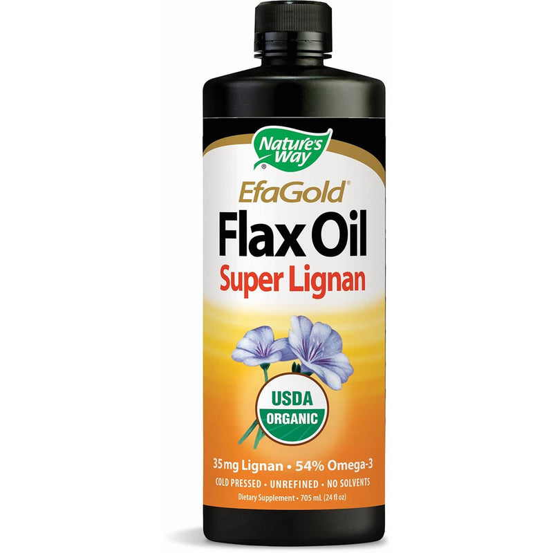 Nature's Way Flax Oil Super Lignan, 24 Ounce