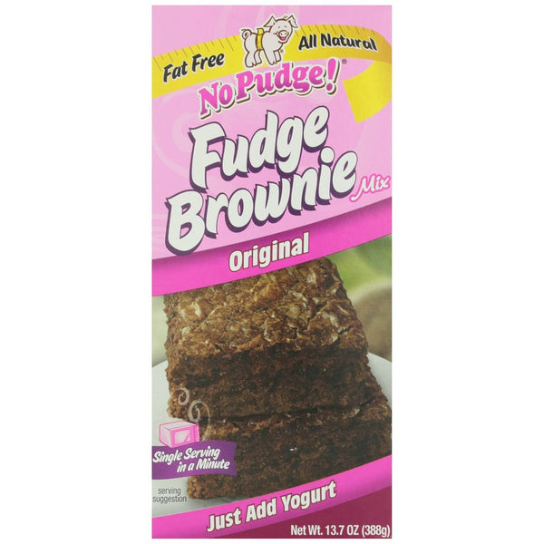 No Pudge, Fat Free Fudge Brownie Mix, Original, 13.7 oz