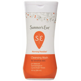 Summer's Eve Cleansing Wash | Morning Paradise | 9 Ounce | Pack of 1 | pH-Balanced, Dermatologist & Gynecologist Tested