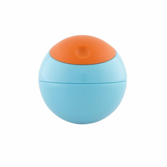 Boon Snack Ball Snack Container,Blue/Orange