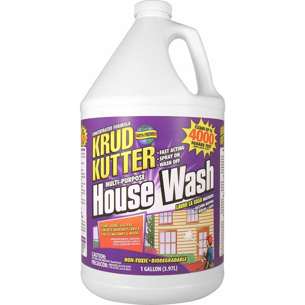 Krud Kutter HW01 Clear House Wash with Mild Odor, 1 Gallon