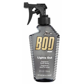 BOD Man Fragrance Body Spray, Lights Out, 8 Fluid Ounce