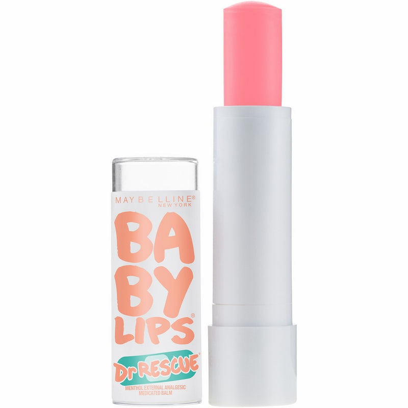 Maybelline New York Dr. Rescue Baby Lips Medicated Lip Balm Makeup, Coral Crave, 0.15 oz