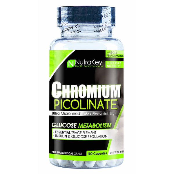 NutraKey Chromium Picolinate Capsules, 100-Count