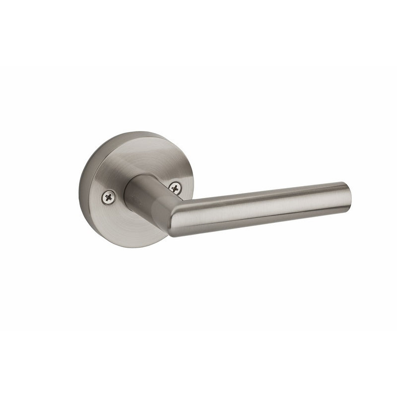 Kwikset 91570-003 Milan Round Half-Dummy Lever in Satin Nickel