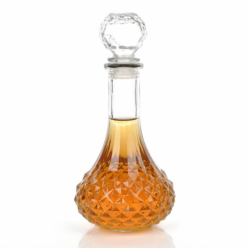 KLOUD City Clear 1000ml Whiskey Wine Liquor Decanter with Stopper