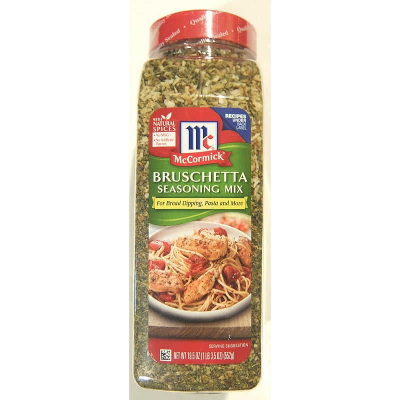 McCormick Bruschetta Seasoning Mix (19.5 ounce shaker)