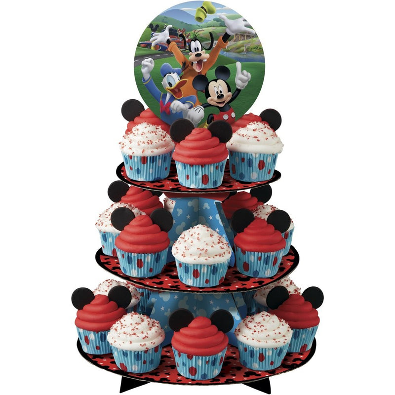 Wilton 1512-7108 Mickey and the Roadster Racers Treat Stand, Assorted