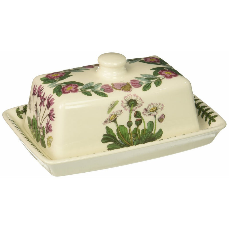 Portmeirion Botanic Garden Covered Butter Dish