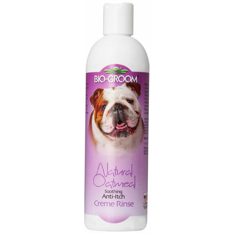 Bio-groom Natural Oatmeal Anti-Itch Pet Creme Rinse, 12-Ounce