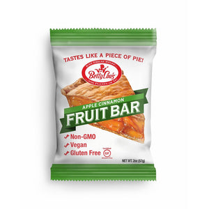 Betty Lou's - Gluten-Free Fruit Bar Snack - Apple Cinnamon, 12 Bars