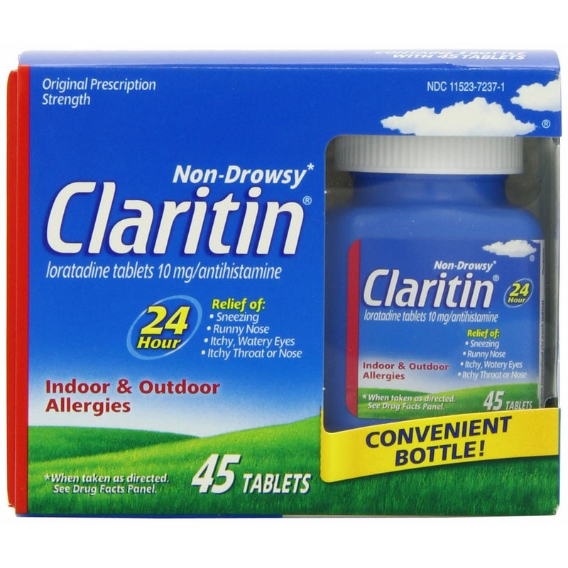 Claritin Allergy 24 Hour Tablets, 10 mg, 45-Tablets