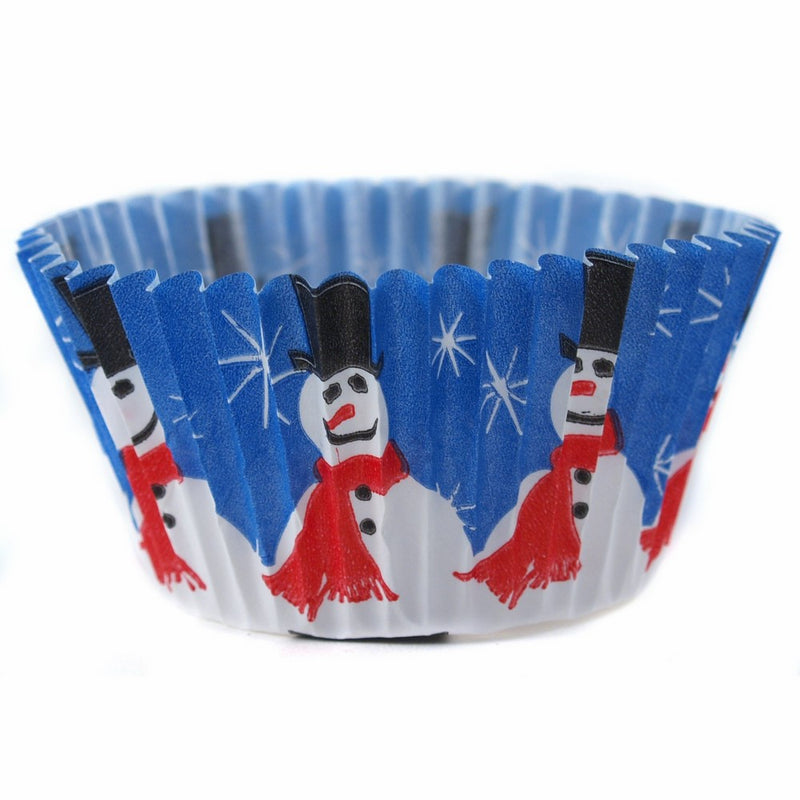 Cupcake Creations 32 Count Snowman Standard Cupcake Baking Papers