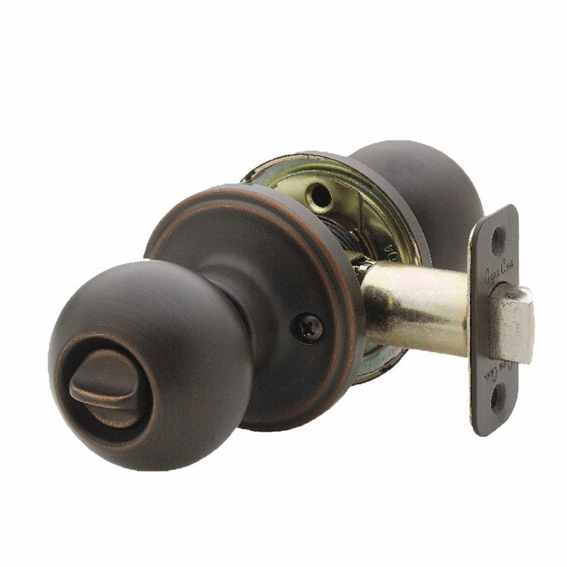Copper Creek BK2030TB Ball Privacy Door Knob, Tuscan Bronze