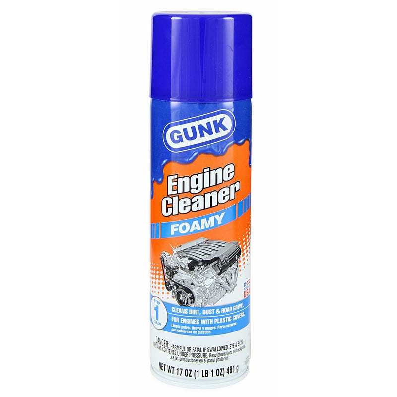 GUNK FEB1CA 'Engine Brite' Engine Cleaner Foam - 17 oz.