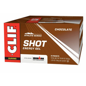 CLIF SHOT - Energy Gel - Chocolate - Without Caffeine 1.2 Ounce Packet, 24 Count