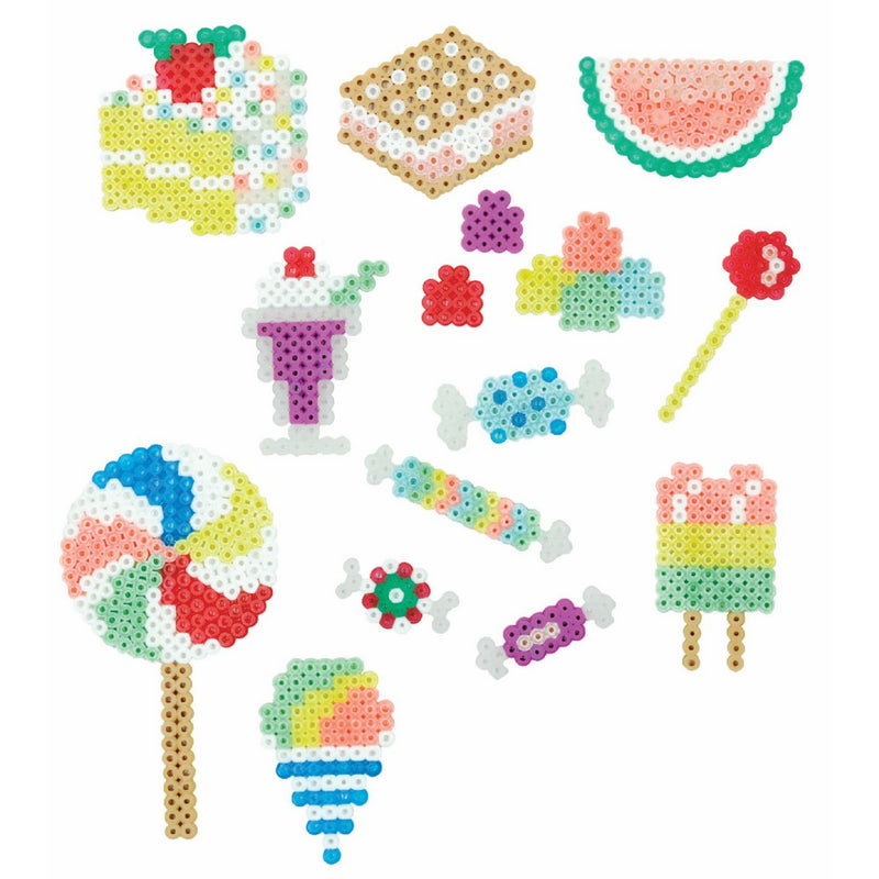 Perler 80-42882 Bucket O' Beads Fun Fusion Fuse Bead Kit-Sweet Shoppe