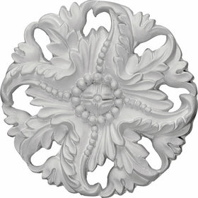 Ekena Millwork ROS04X04MO 4 7/8-Inch Od X 5/8-Inch P Monique Rosette