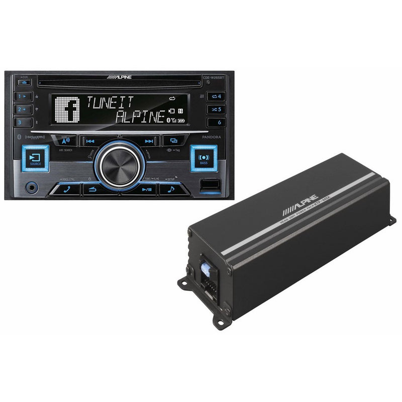 KTP-445A - Alpine 4-Channel 45W RMS X 4 at 4-Ohms Amplifier