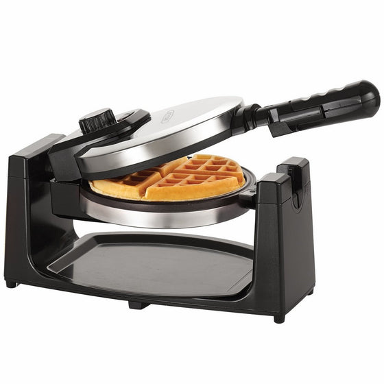 BELLA 13991 Classic Rotating Belgian Waffle Maker, Polished Stainless Steel