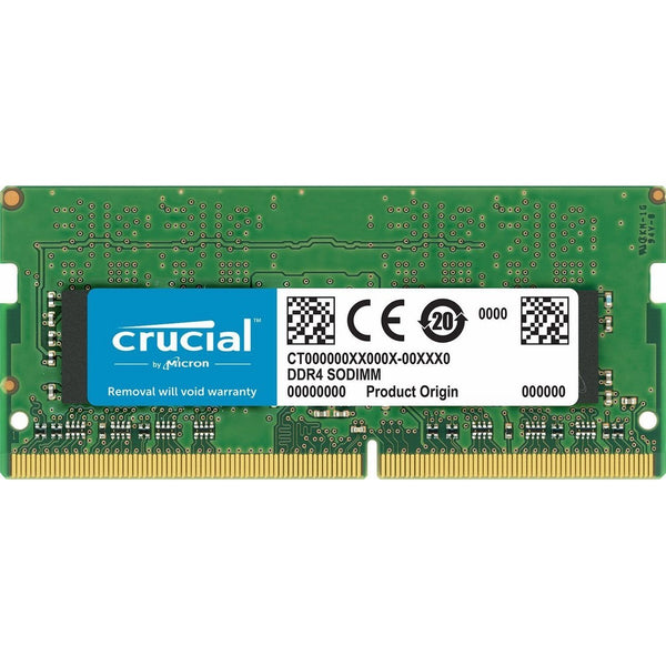 Crucial 8GB Single DDR4 2400 MT/S (PC4-19200) SR x8 Unbuffered SODIMM 260-Pin Memory - CT8G4SFS824A