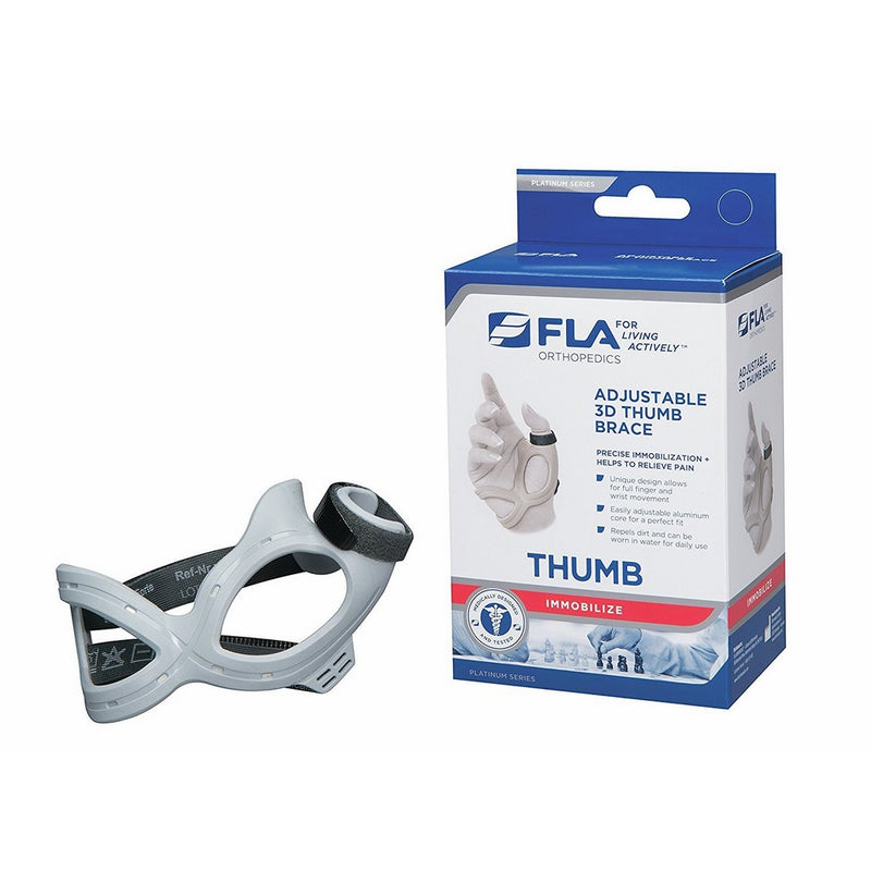FLA 3D Adjustable Right Thumb Brace, Medium